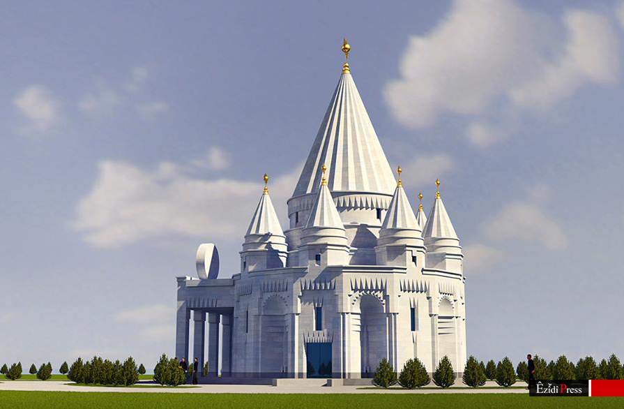 Arménie: le plus grand temple Yеzidi en construction